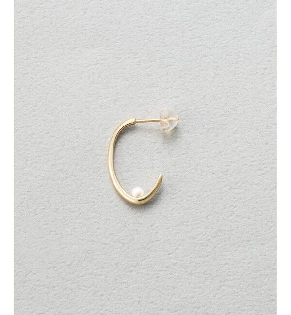 Jouete「[サスペンダー] K10YG ピアス パール」|ピアス|