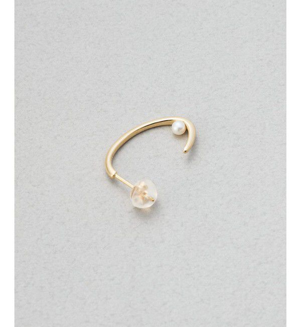 Jouete「[サスペンダー] K10YG ピアス パール」|ピアス|