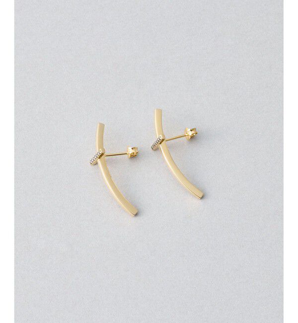 Jouete「[ウェアピアス] ジルコニア クロス」|ピアス|