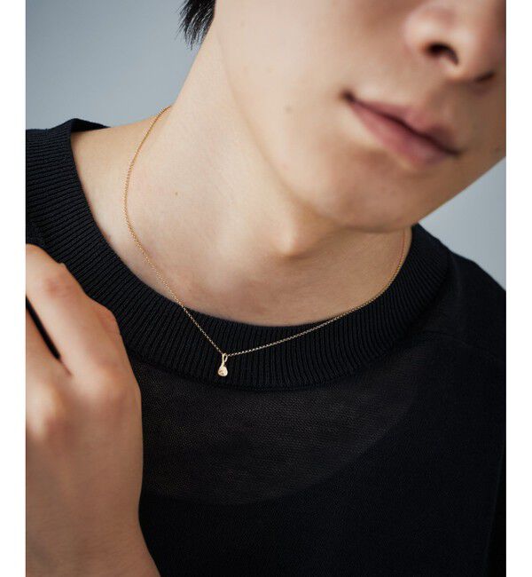 Jouete「[レイヤー] K10YG ネックレス ダイヤモンド」|ネックレス|