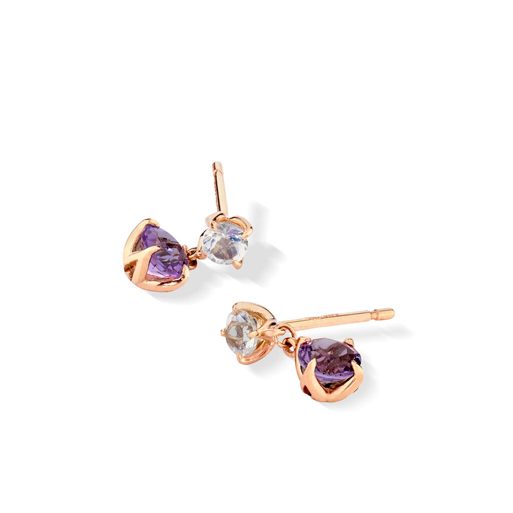 STAR JEWELRY「LILAC BLOOM」|ピアス|