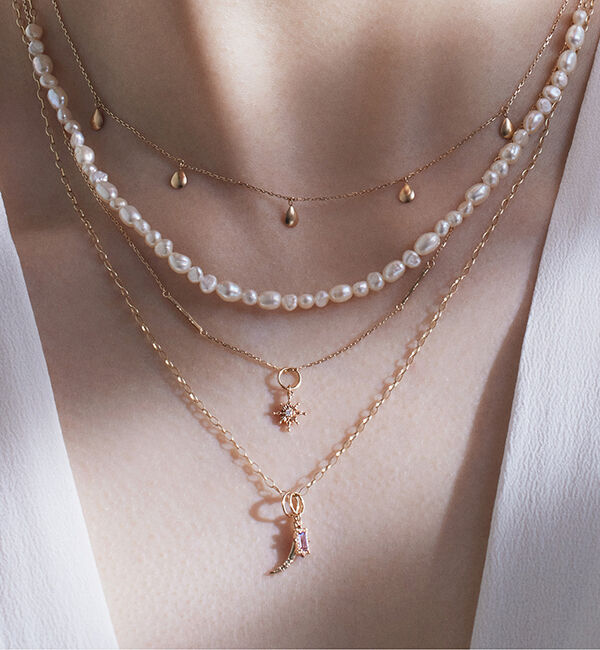 NOJESS「K10チェーンネックレス(50cm)」|ネックレス|