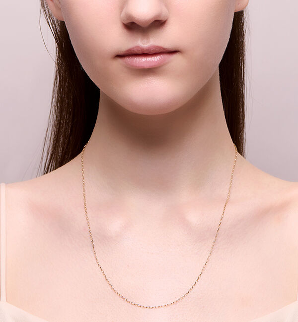 NOJESS「K10チェーンネックレス(50cm)」|ネックレス|