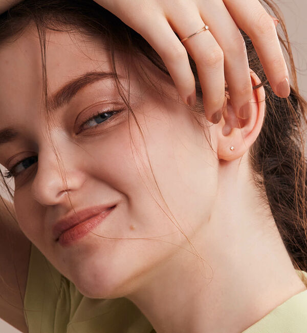 NOJESS「K18ダイヤモンドピアス」|ピアス|