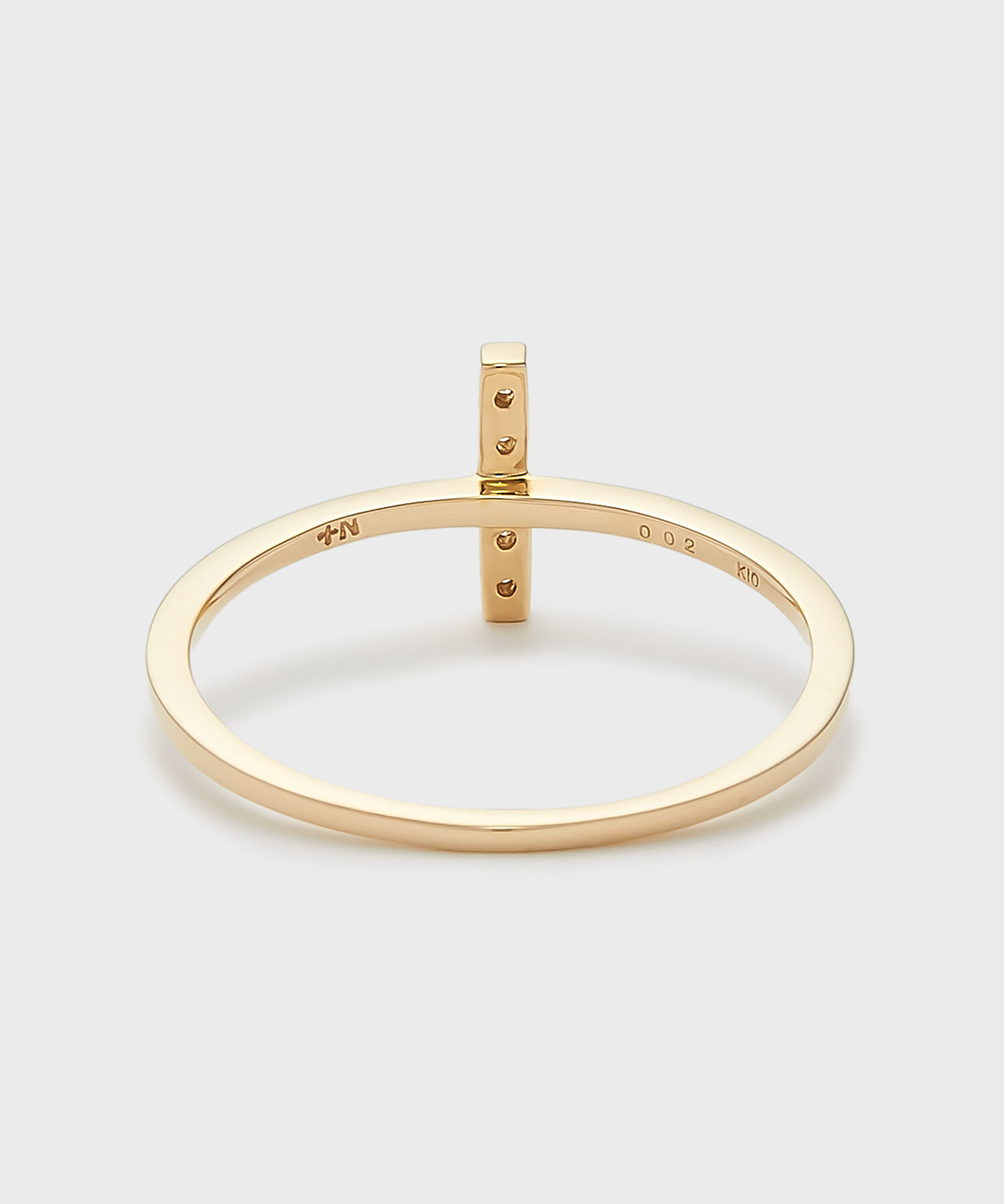 NOJESS「K10ダイヤモンドリング」|リング|