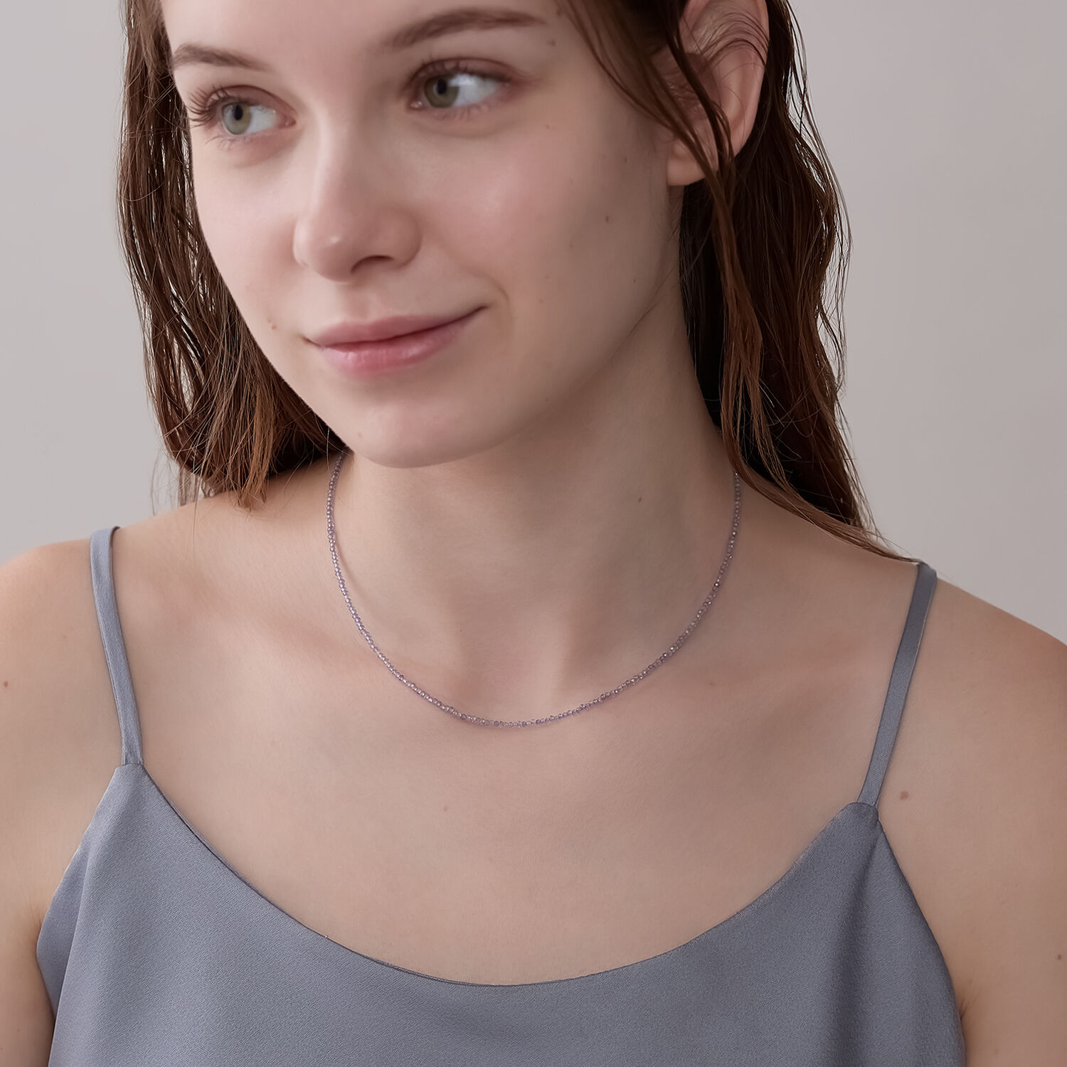 NOJESS「K10タンザナイトネックレス」|ネックレス|