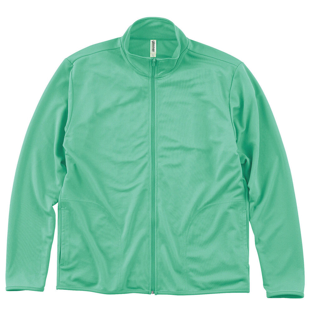 BACKYARD FAMILY「ジャケット メンズ 通販 レディース 速乾 ジップアップ 4.4オンス フルジップ フードなし」|その他|グリーン1