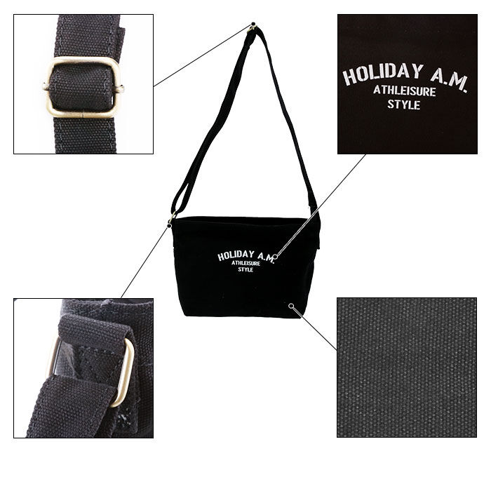 BACKYARD FAMILY「ショルダーバッグ レディース 斜めがけ 通販 軽い おしゃれ シンプル サコッシュ キャンバス」|ショルダー・メッセンジャー|