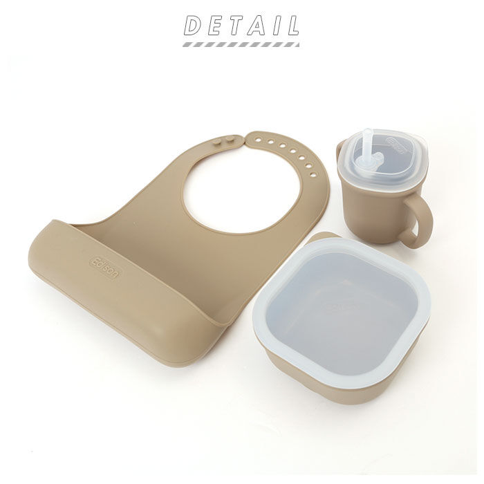 BACKYARD FAMILY「出産祝い ギフトセット 通販 ボウル コップ エプロン  3点セット シリコン お食事ギフトセット」|ギフトセット|