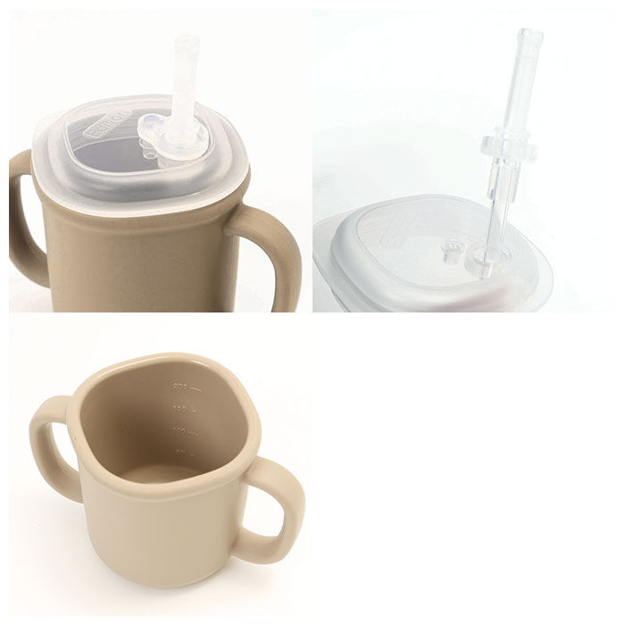 BACKYARD FAMILY「出産祝い ギフトセット 通販 ボウル コップ エプロン  3点セット シリコン お食事ギフトセット」|ギフトセット|