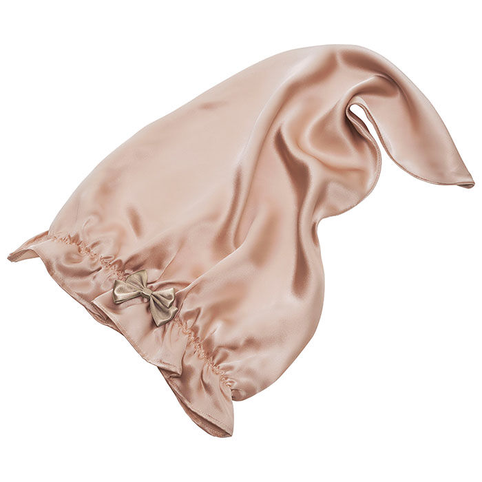 BACKYARD FAMILY「ナイトキャップ シルク100% ロングヘア 通販 ヘアキャップ ナイト ヘア キャップ シルク」|ヘアスタイリング|