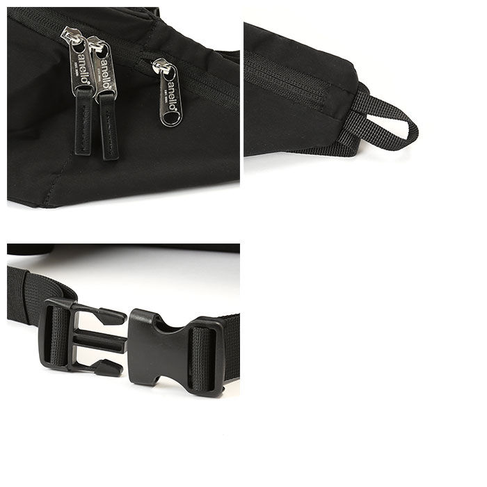 anello「アネロ anello ボディバッグ ATS0654 通販 ウエストバッグ ウエストポーチ」|その他|