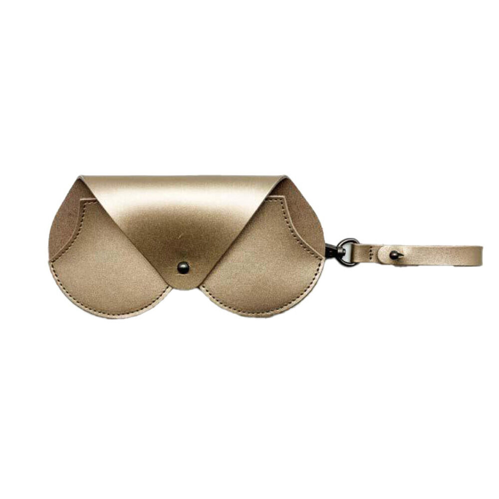 BACKYARD FAMILY「サングラスケース ストラップ 通販 アイウェアケース 革 眼鏡ケース メガネケース」|その他|ゴールド1