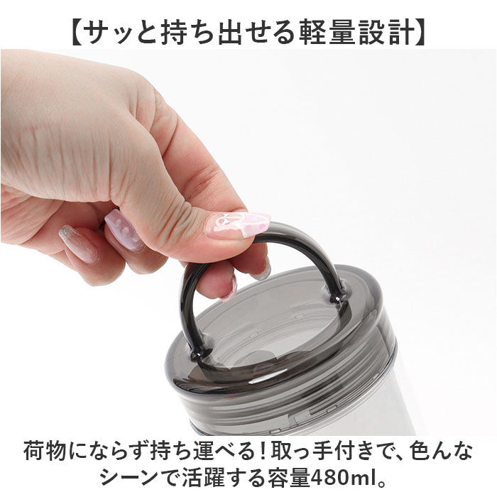 BACKYARD FAMILY「ピーコック Peacock 水筒 PPA-50 通販 クリアボトル スクリュータイプ 480ml」|食器・キッチングッズ|