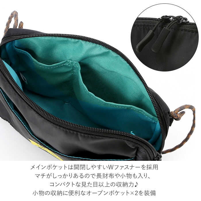 BACKYARD FAMILY「ショルダーバッグ ミニ 通販 ポーチ おしゃれ ミニショルダーバッグ 横長 横型 メンズ」|ショルダー・メッセンジャー|