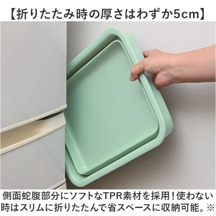 BACKYARD FAMILY「洗い桶 折りたたみ 通販 グリンデイ 折りたたみ洗い桶 角型洗い桶 着け置き洗い おりたたみ」|その他|