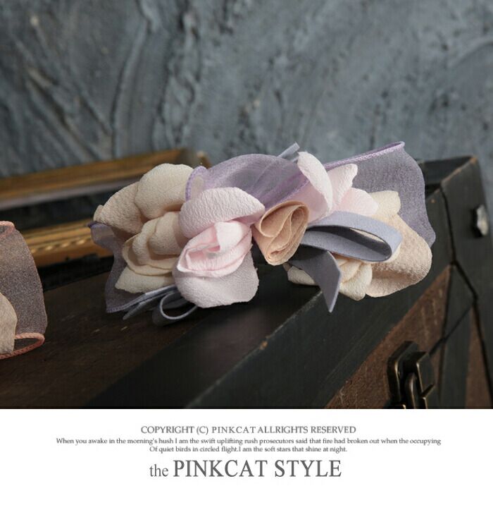 BACKYARD FAMILY「Rora カチューシャ 通販 花 リボン 10002949 髪飾り ヘッドドレス 子供 女の子」|その他|