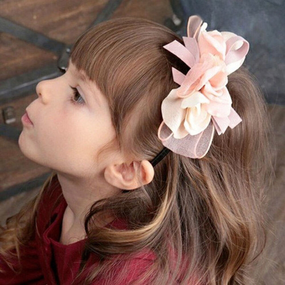 BACKYARD FAMILY「Rora カチューシャ 通販 花 リボン 10002949 髪飾り ヘッドドレス 子供 女の子」|その他|ピンク1