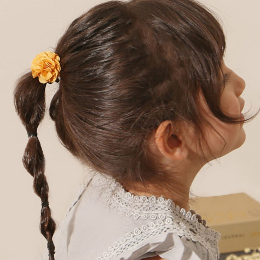 BACKYARD FAMILY「RORA ヘアゴム 通販 ローラ キャサリン 髪ゴム ヘアアクセサリー 髪飾り キッズ 子供」|その他|イエロー1