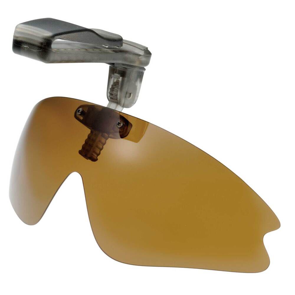 BACKYARD FAMILY「冒険王 サングラス 帽子用 通販 偏光グラス 偏光サングラス クリップオンサングラス」|サングラス|ブラウン1