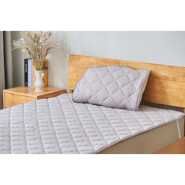 BACKYARD FAMILY「敷きパッド シングル 冷感 ゴム付き 通販 冷感敷きパッド ベッドパッド 冷感マット 敷きパット」|ブランケット|