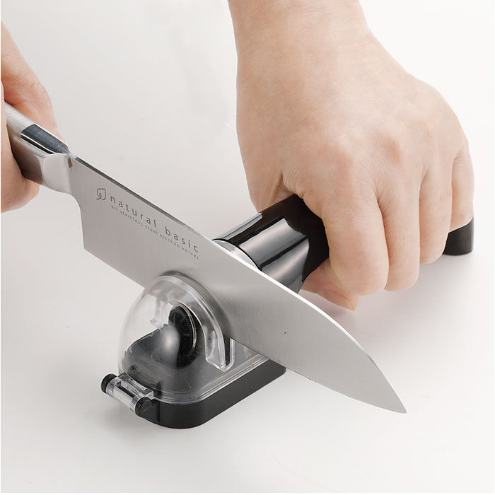 BACKYARD FAMILY「包丁研ぎ器 包丁シャープナー 通販 包丁研ぎ シャープナー 包丁 研ぎ ヒロショウ ESD-20」|食器・キッチングッズ|