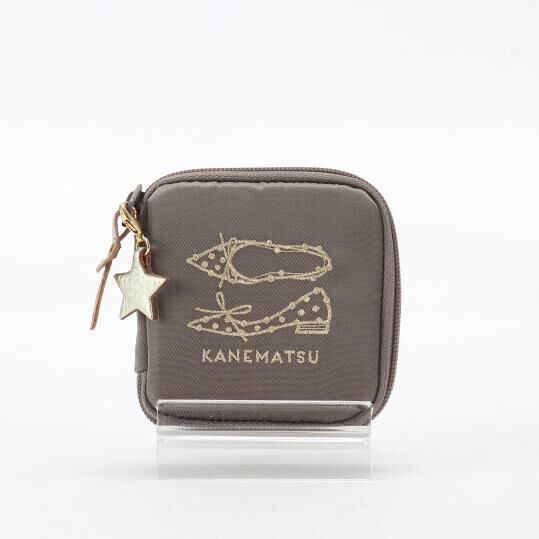銀座かねまつ「A2AA2501OTH 【人気】【アルティザン&アーティスト】ジュエリーポーチ」|ポーチ|グレー