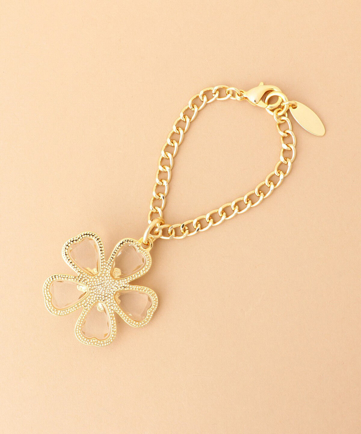 Samantha Thavasa「クリアフラワー　バッグチャーム」|チャーム・キーホルダー|