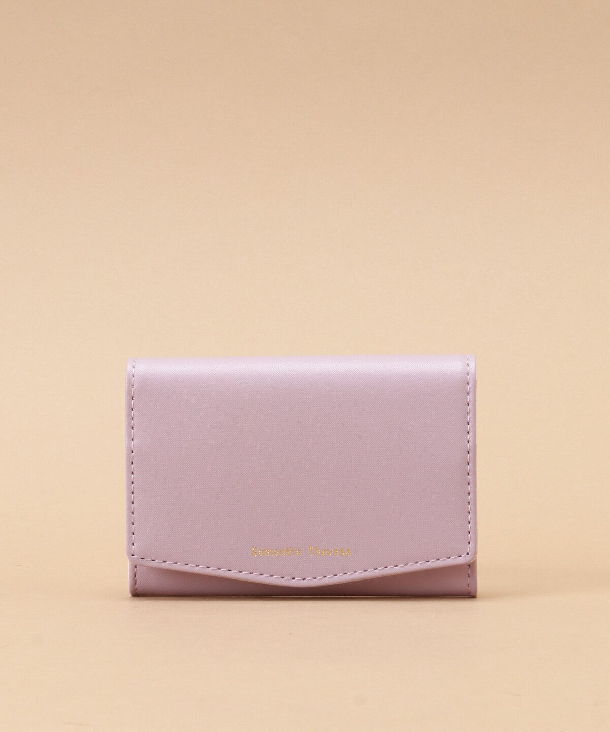 Samantha Thavasa「スマートバイカラー カードケース」|名刺入れ・カードケース|ラベンダー