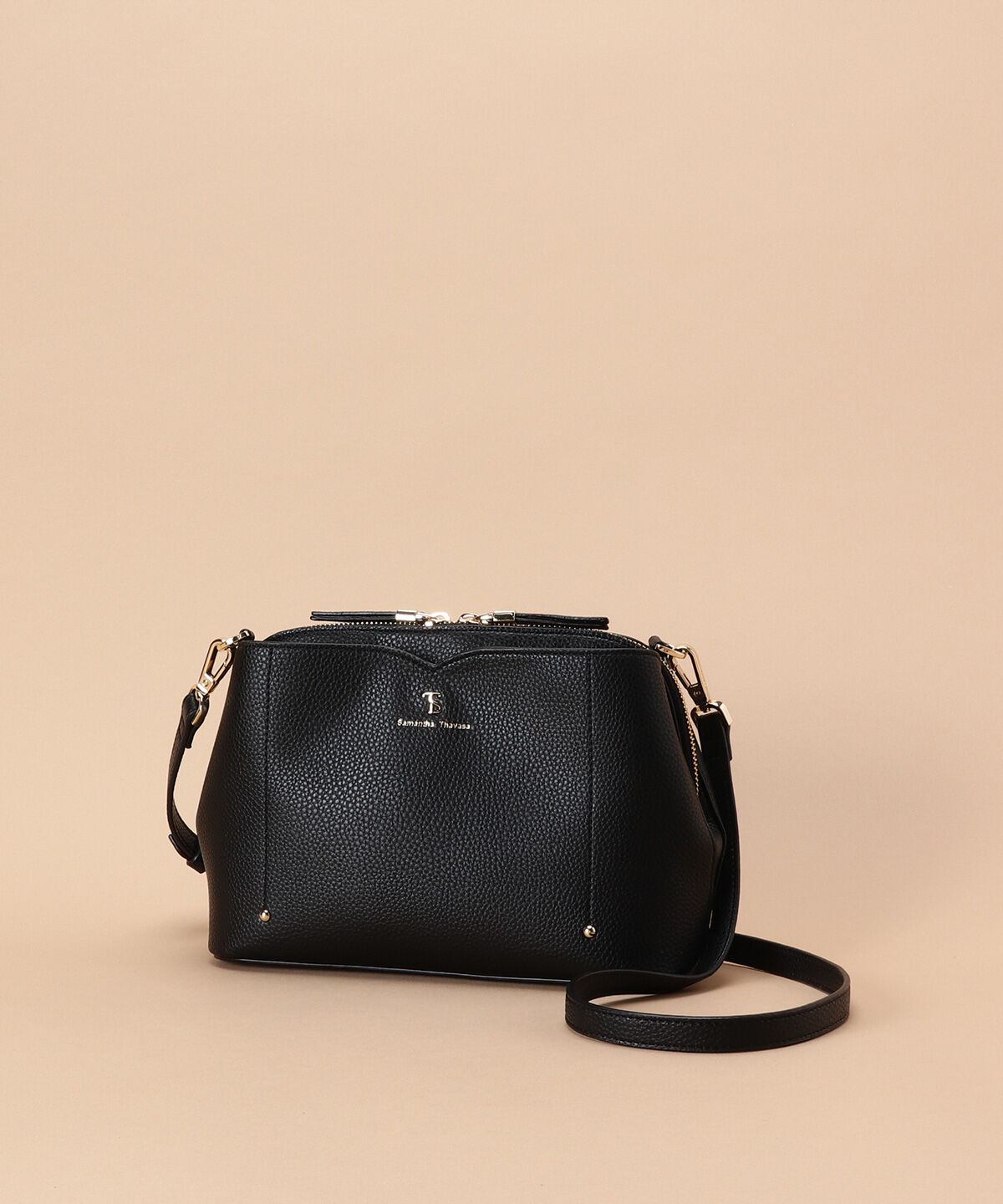 Samantha Thavasa「ウェーブデザインカッティングショルダーバッグ」|ショルダー・メッセンジャー|