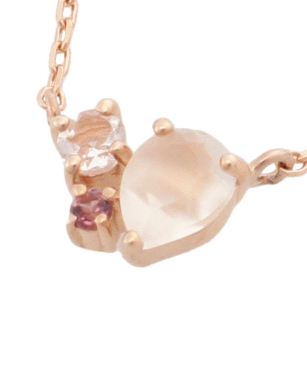 Samantha Tiara「K10 PG ムーンストーンネックレス≪6月 誕生石≫」|ネックレス|