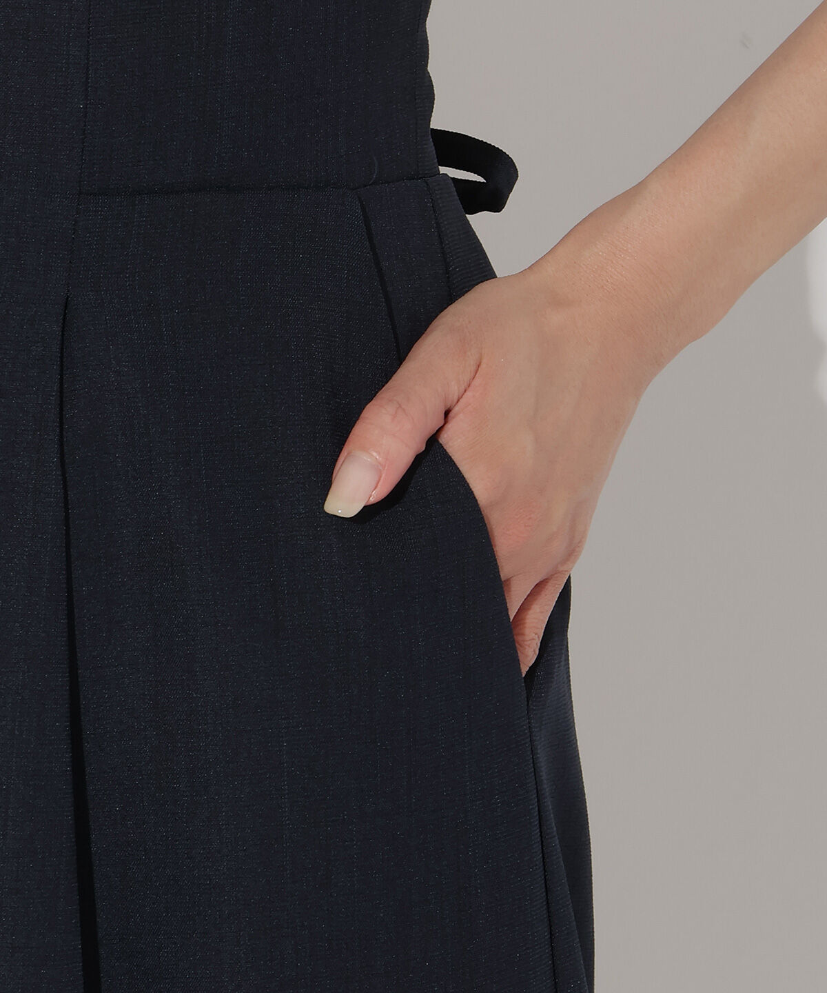 アンドクチュール「バックスリットワイドパンツ」|その他|