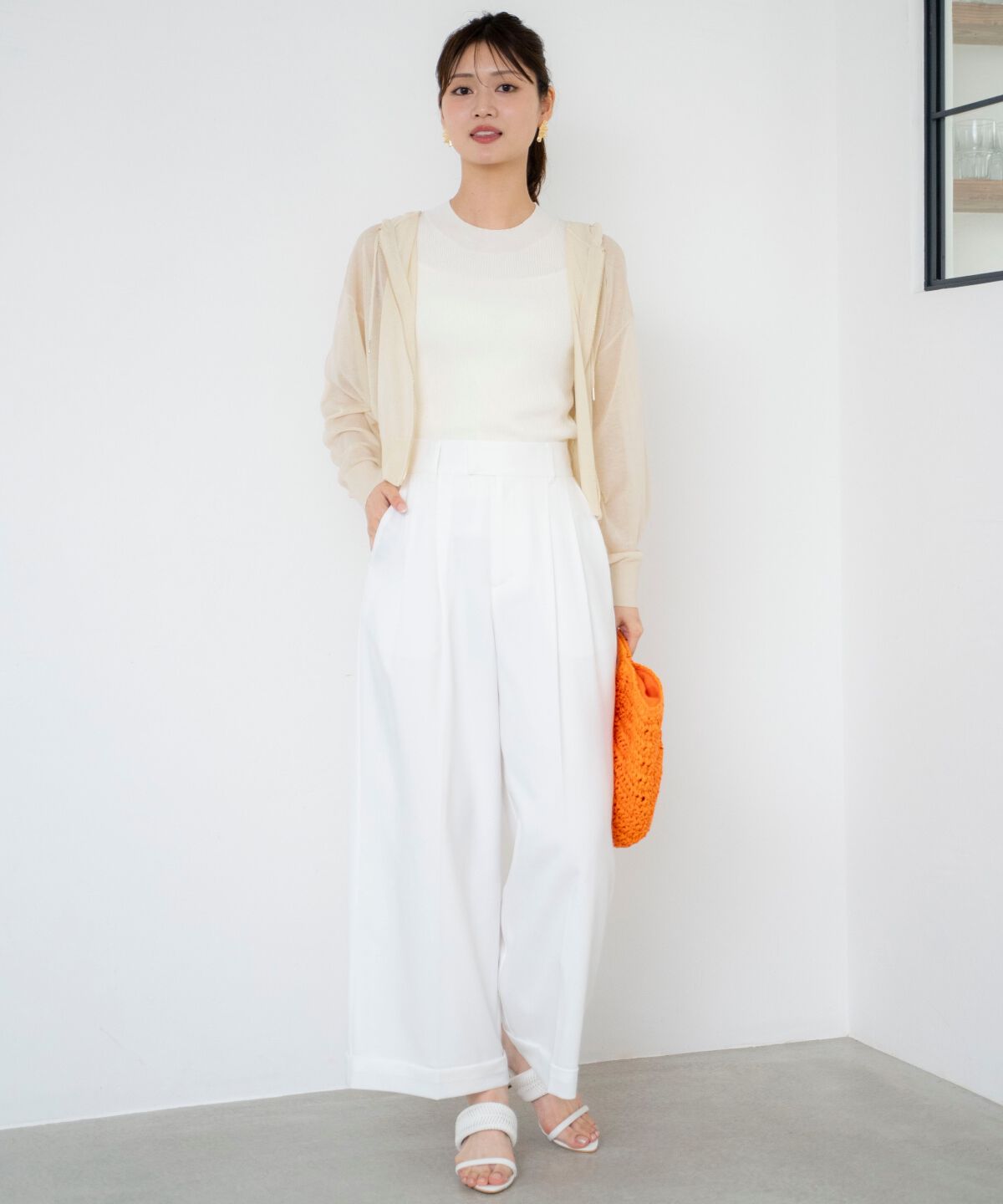 アンドクチュール「2タックワイドパンツ」|その他|