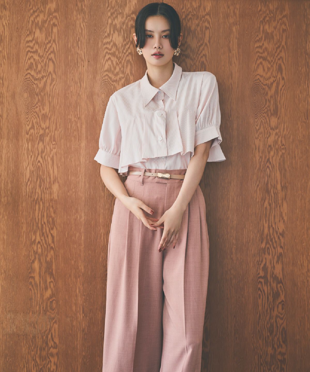 アンドクチュール「2タックワイドパンツ」|その他|