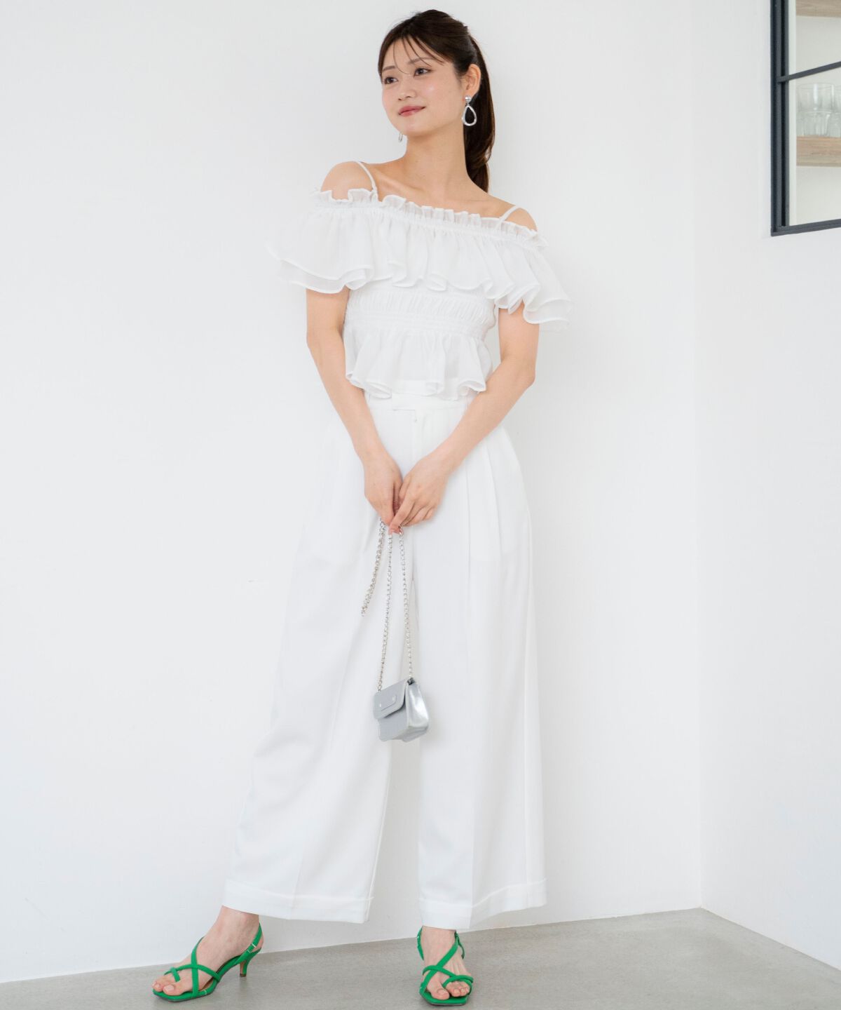 アンドクチュール「2タックワイドパンツ」|その他|