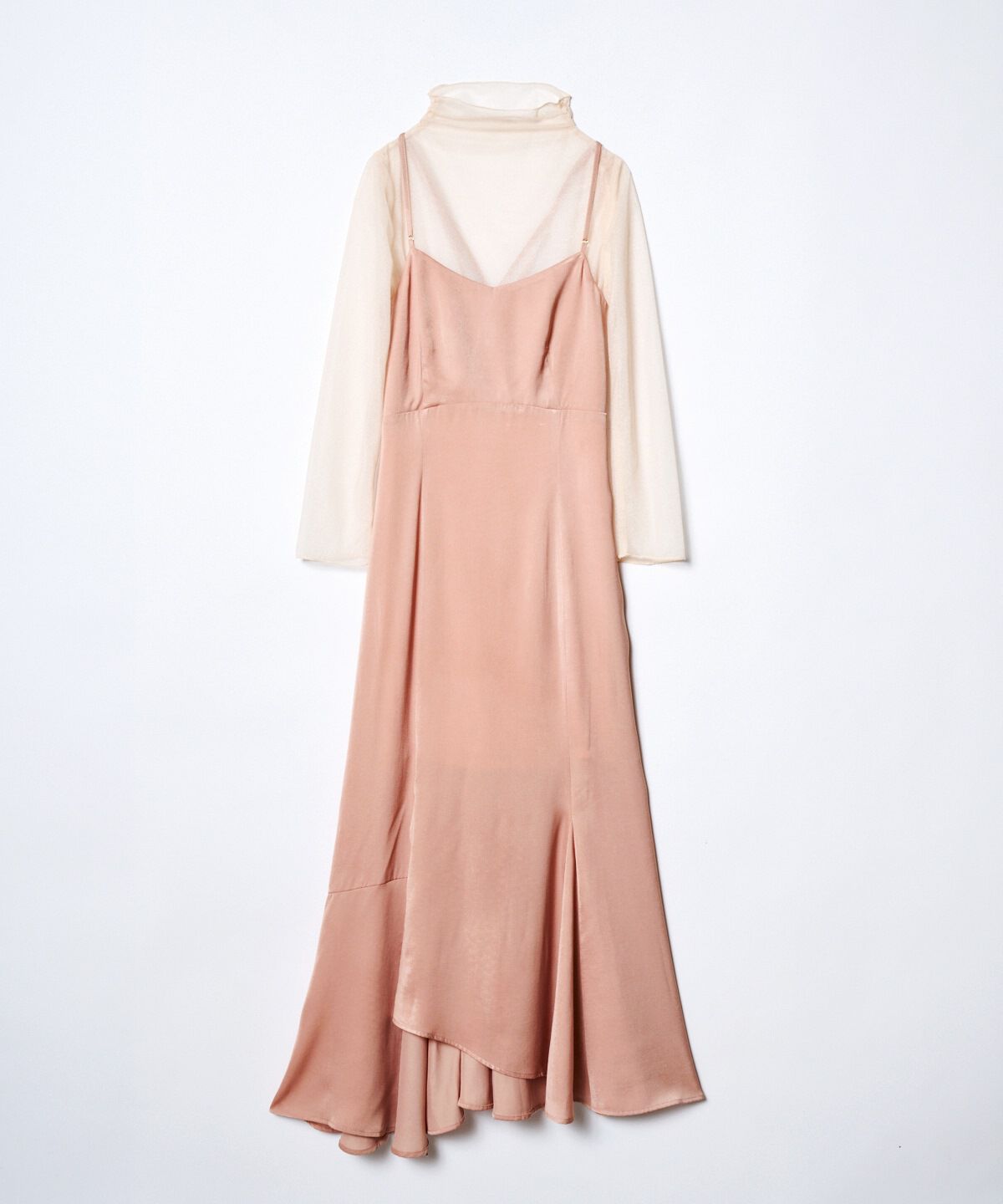 REDYAZEL「シアートップス&times;キャミワンピースセット」|ワンピース|