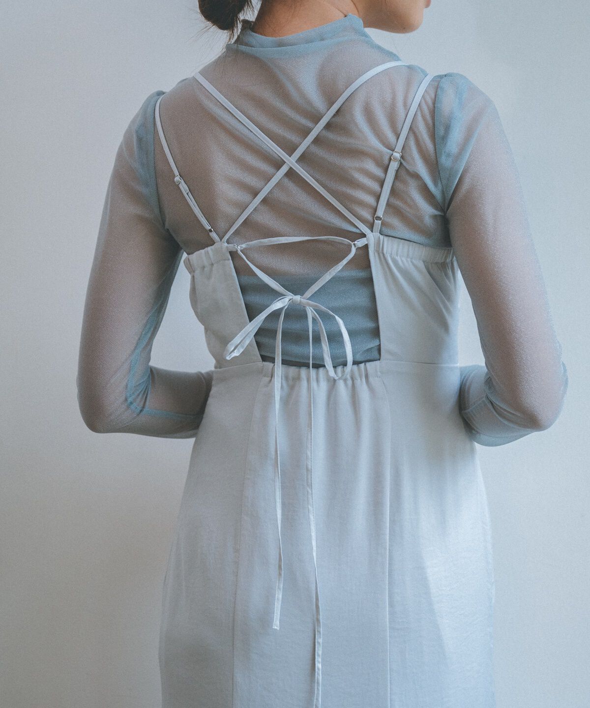 REDYAZEL「シアートップス&times;キャミワンピースセット」|ワンピース|