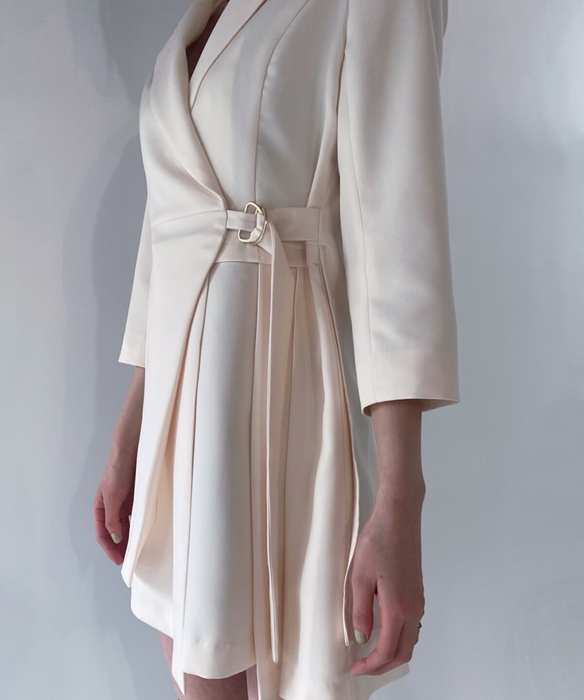 REDYAZEL「アシメテーラージャケットワンピース」|ワンピース|