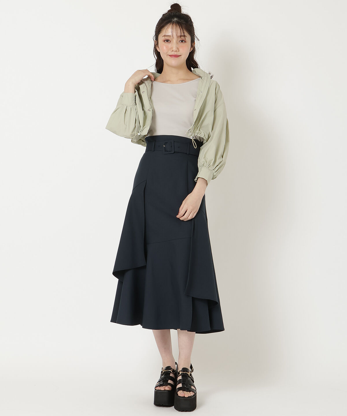 REDYAZEL「スタンドショートブルゾン」|ブルゾン・スタジャン|