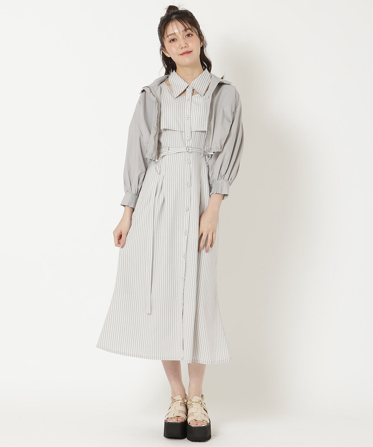 REDYAZEL「スタンドショートブルゾン」|ブルゾン・スタジャン|