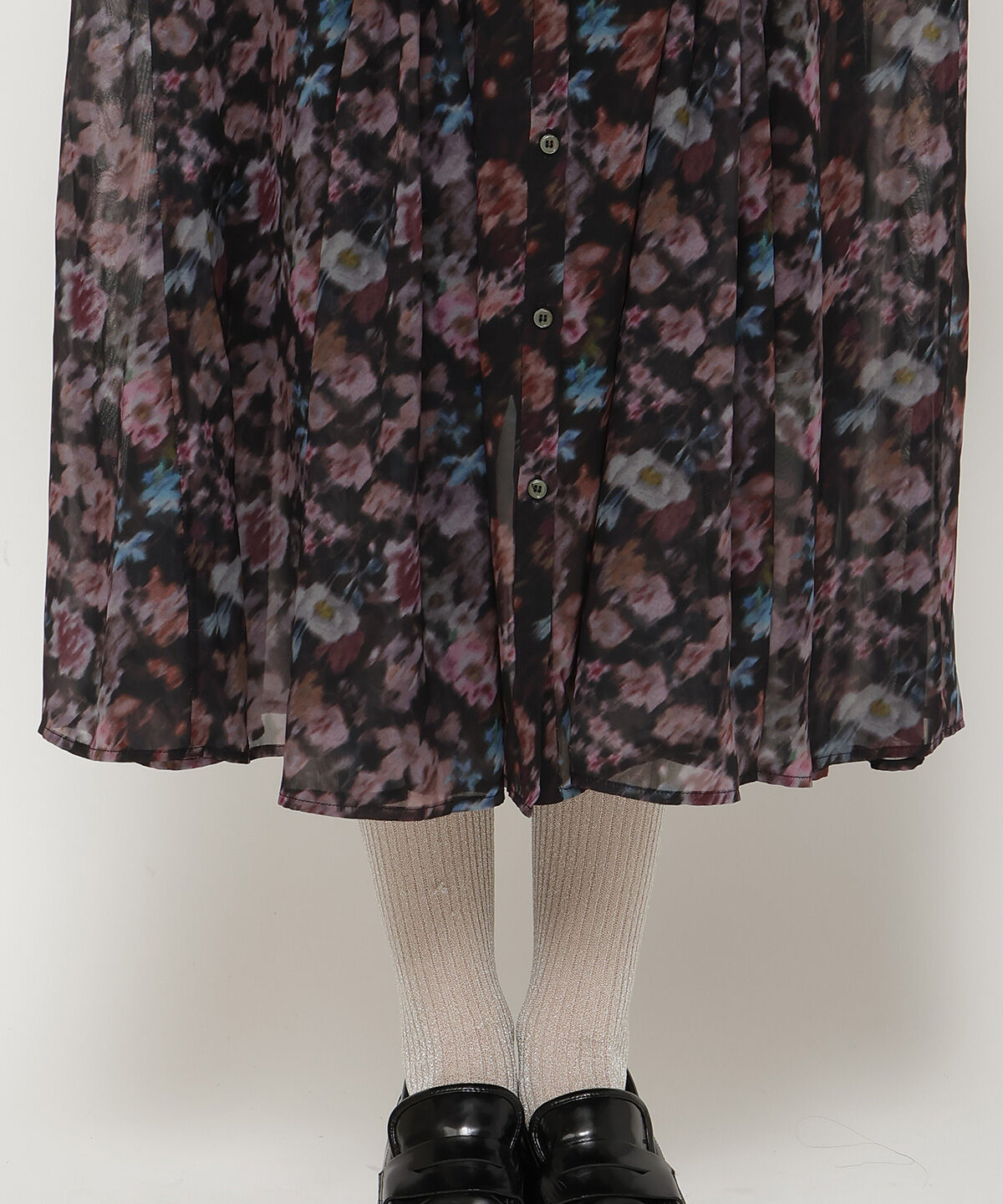 REDYAZEL「水彩フラワープリントワンピース」|ワンピース|