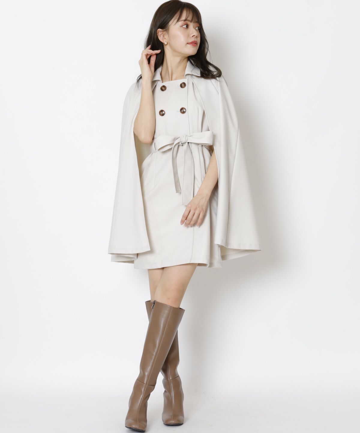 WILLSELECTION「ダブル釦2WAYマントコート」|その他|ﾗｲﾄﾍﾞｰｼﾞｭ