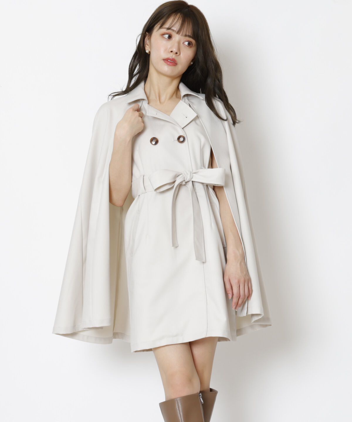 WILLSELECTION「ダブル釦2WAYマントコート」|その他|