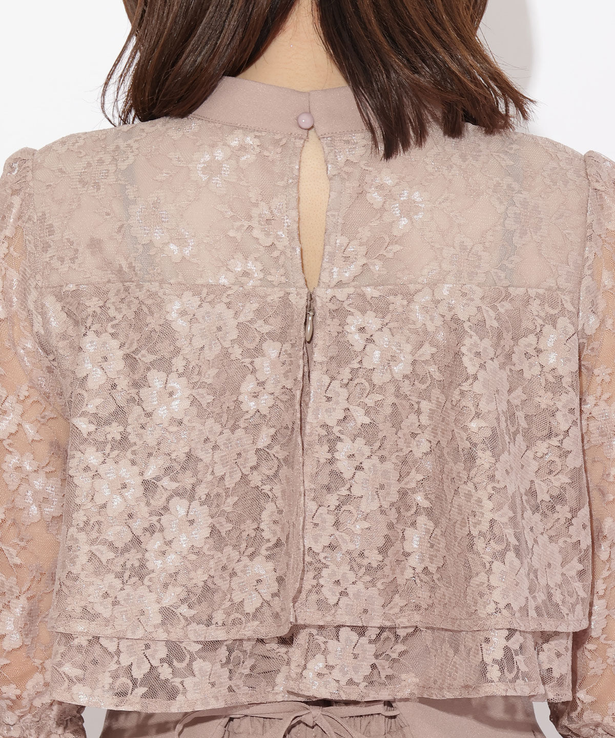 WILLSELECTION「レースレイヤードオールインワン」|ドレス|