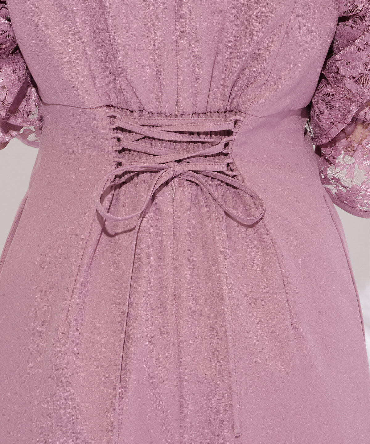 WILLSELECTION「レースレイヤードオールインワン」|ドレス|