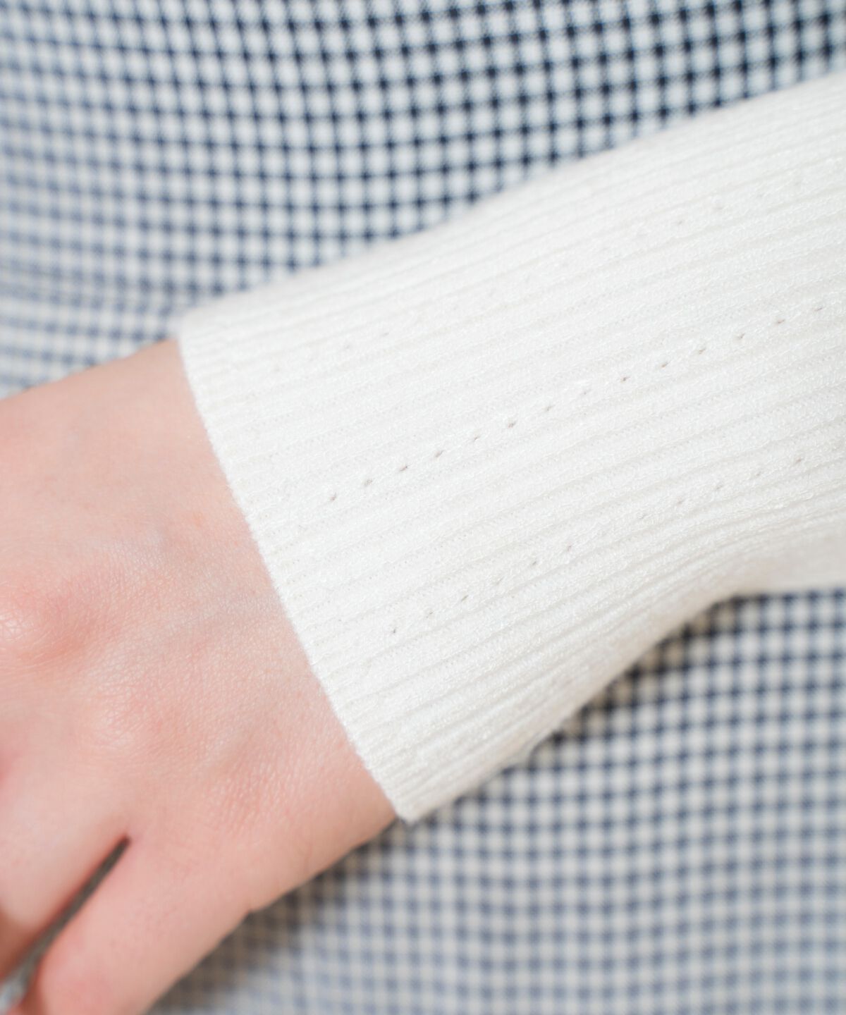 WILLSELECTION「アシメリボンプルオーバー」|ニット・セーター|