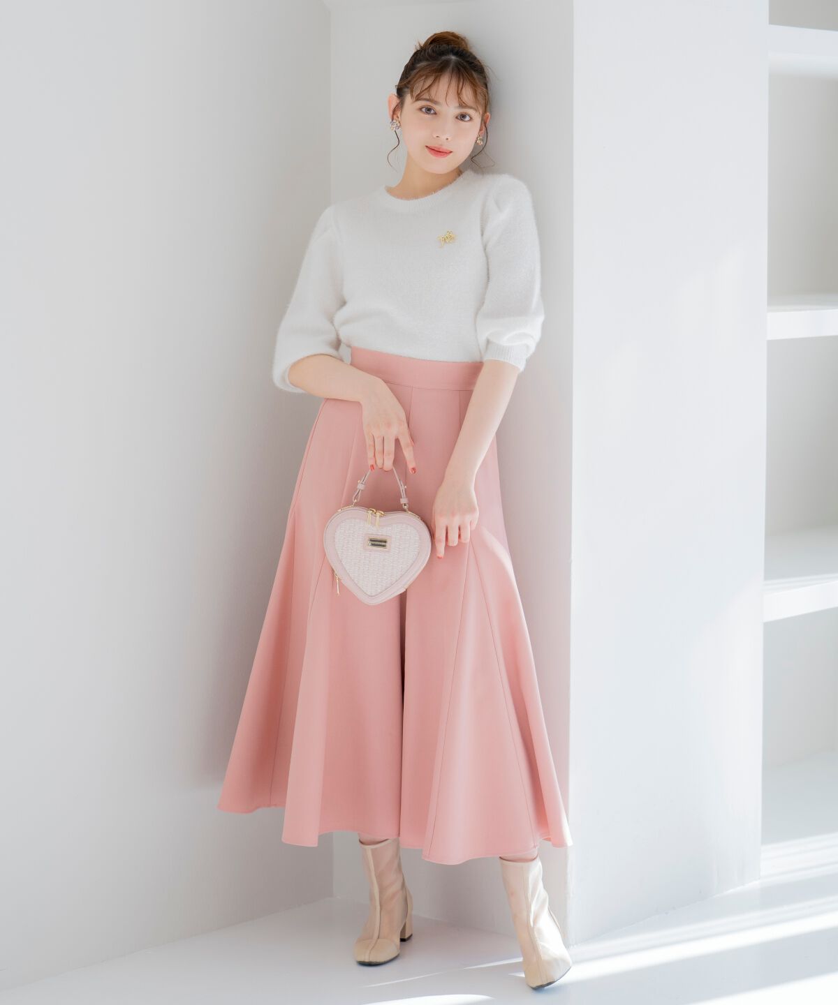 WILLSELECTION「ボリュームフレアマーメイドスカート」|フレア|