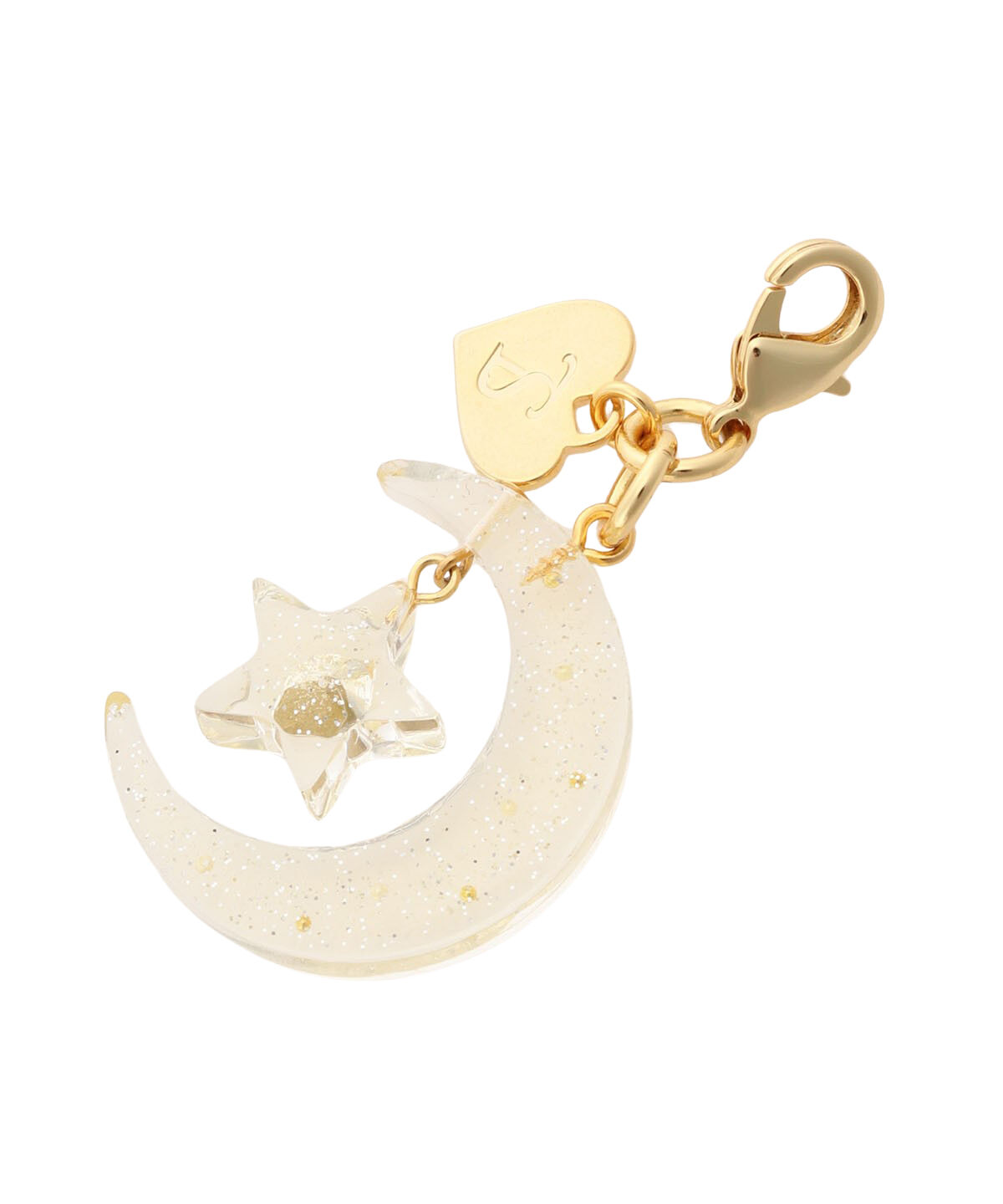 Samantha Thavasa Petit Choice「ムーン＆スター ファスナーチャーム」|チャーム・キーホルダー|
