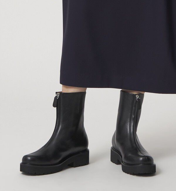 センターメタルジップ ショートブーツ45↑（ODETTE E ODILE）｜ルミネ