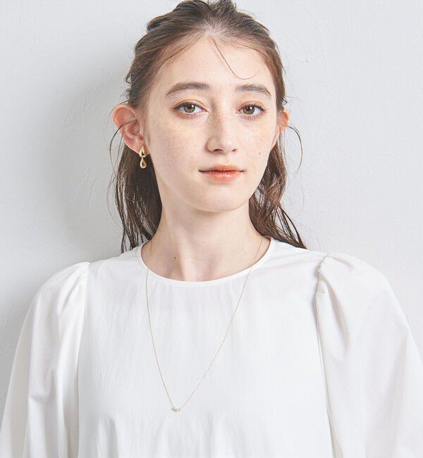 UNITED ARROWS「＜les bonbon＞ADJ 3パール ネックレス」|ネックレス|